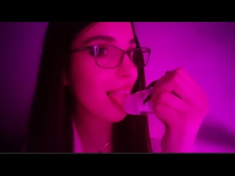 ASMR Drawing On Your Face with spit✨ ASMR Mouth Sounds