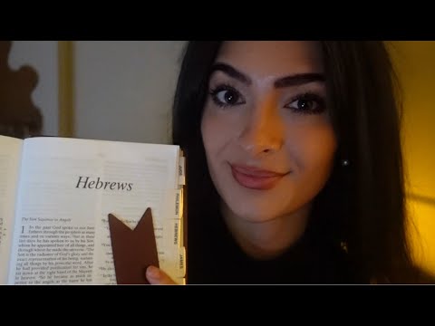 The Book of Hebrews Bible Reading | Hebrews 1-6 | Relaxing Christian ASMR