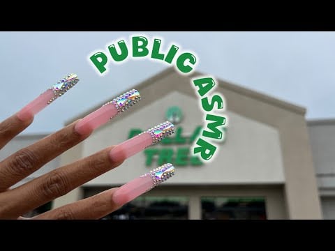 1 Hour Of Public ASMR IN DOLLAR TREE, BUT THE POWER GOES OUT 