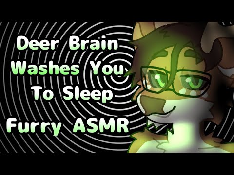 [Furry ASMR] Brainwashing You To Sleep (Good Boy, Hypnosis, Kissing)