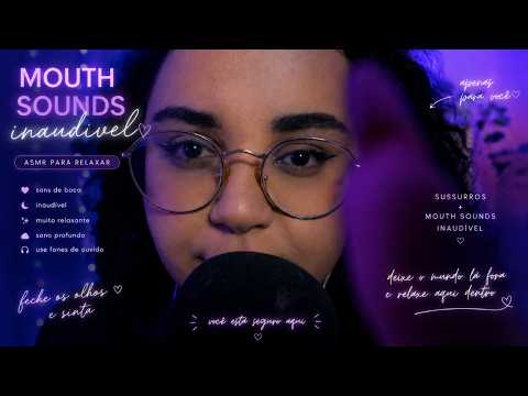 ASMR BEIJINHOS l INAUDIVEL l PINCEL NA TELA...