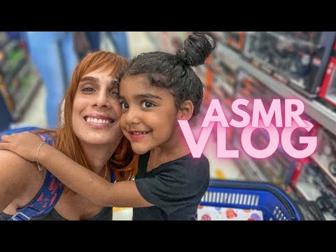 ASMR VLOG | COMPREI OS MATERIAIS DA MAYA E PERDI MEU CELULAR NO UBER 😳