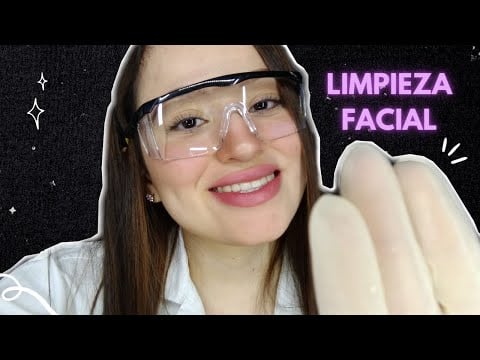 ASMR Español | DERMATÓLOGA LIMPIA TU CARITA | TRATAMIENTO | LIMPIEZA FACIAL ROLEPLAY