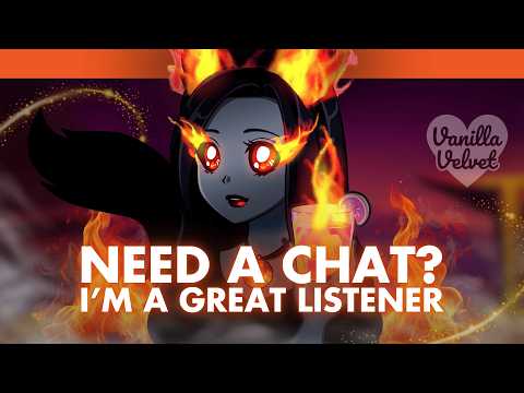 Hellhound Bartender Listens to Your Troubles (Monster Girl ASMR • Comfort • Light Kuudere)