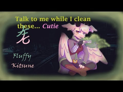 [Furry ASMR] Helping a cute dragon clean her arsenal [F4A, Wholsome, fluffy]