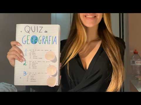 asmr quiz de geografia 🌍 (asmr en español 🇪🇸)