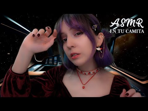 ⭐ASMR en tu CAMITA en el ESPACIO 🌌 [Sub] Atención Personal para Dormir 💜