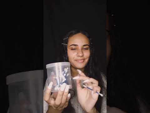 TEM ALGUMA COISA NO SEU OLHO!DEIXA, EU TIRAR COM A MINHA SALIVAR #viralshort#viral#spitpaintingasmr