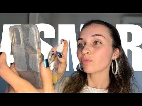 ASMR pov: trocando película naquele quiosque do shopping