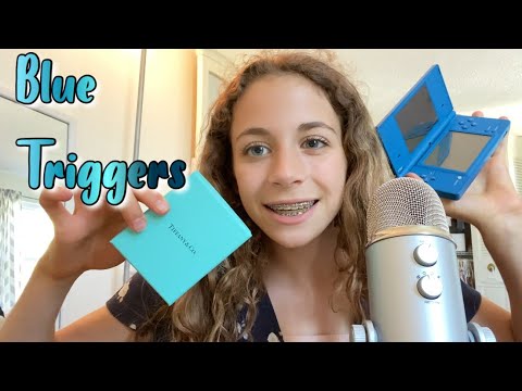 ASMR BLUE triggers! 🦋🌊🐬💙🧞‍♂️