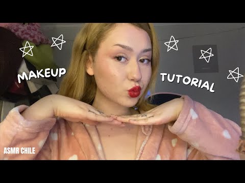 asmr maquillándome ❤️ french make up o algo asi