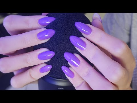 ASMR | ~ 1 hour microphone scratching ~