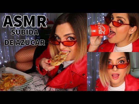 ASMR | MI DIETA TE GUSTA Y LO SABES! 🍕🍟🥤 PIZZA, COCA COLA y PATATAS FRITAS | EATING SOUNDS