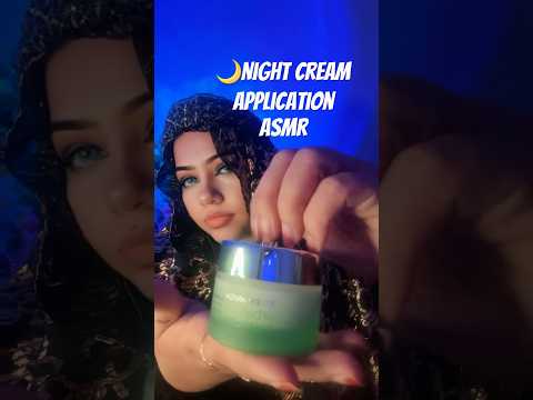 🌙Night Cream application ASMR #makeup