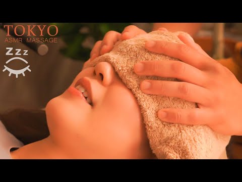 ASMR 眼精疲労を癒すマッサージ(蒸しタオルが気持ち良い！)