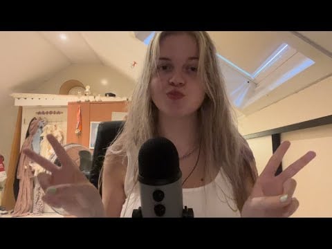 asmr | fast mouth sounds, hand sounds, hand movements!!