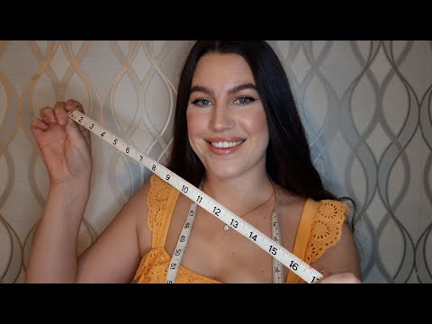 ASMR | Measuring Your Face Roleplay (Personal Attention)