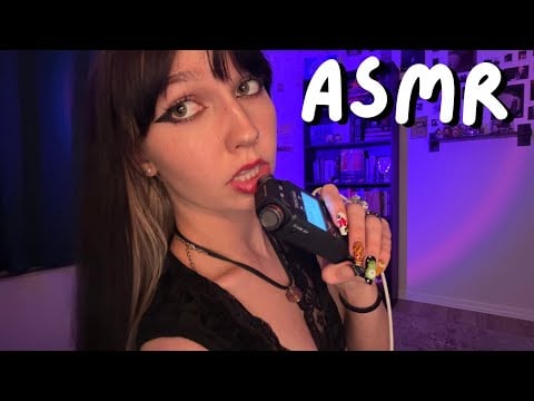 Fast and Aggressive ASMR Mouth Sounds on the Mic (Ear to Ear, Tongue Swirling, Intense Tascam)