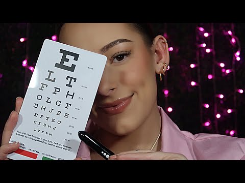 ASMR Eye Exam  / Taking Care of You