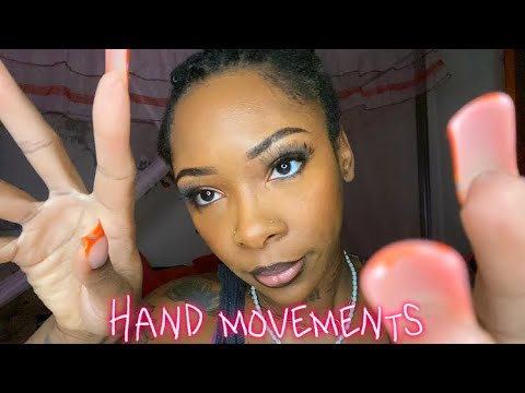 ASMR| Echoed Whispers + Hand-movements