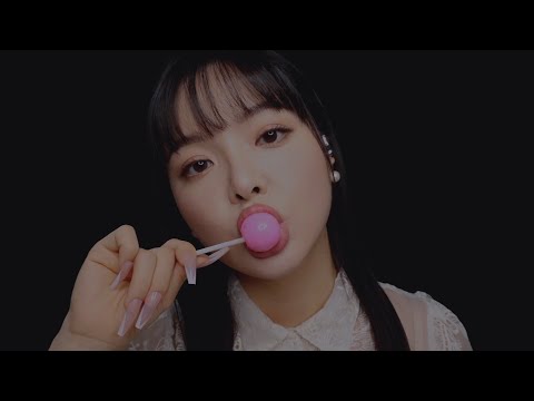 [ASMR] Gourmet Lollipop Eating Sounds Sounds l 막대사탕 이팅 입소리