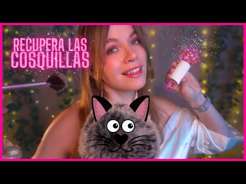 ASMR RECUPERA LAS COSQUILLAS EN 5 MINUTOS DE OREJA A OREJA✨