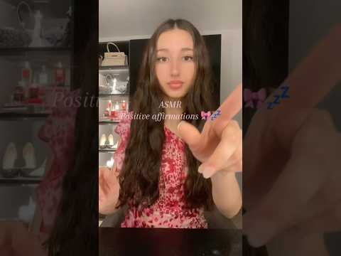 Asmr positive affirmations for sleep #asmr #relax #positiveaffirmations #whispering #tingles #girly