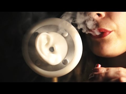 Binaural ASMR. Smoke Blowing (Aromatherapy Diffusion, Ear-to-Ear Whispering)