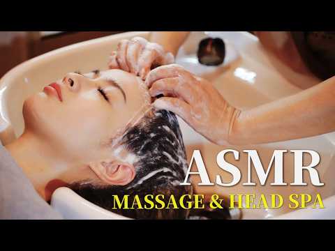 ASMR💆🏻‍♀️Trying Chinese Head Spa in Chengdu😴 So relaxing I almost fell asleep…