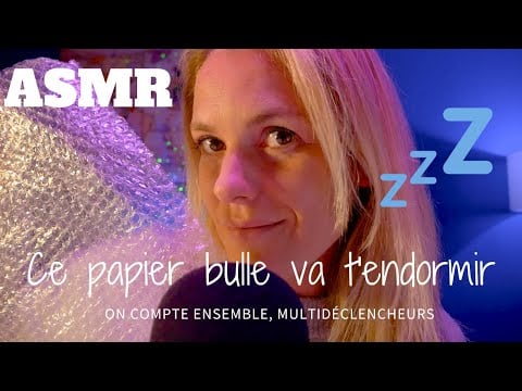 ASMR FR 🌙 Ce papier bulle va t'endormir / bubble wrap