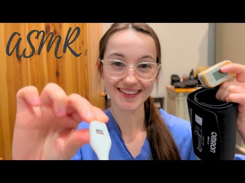 ASMR Nurse Checks Your Observations/Vital Signs