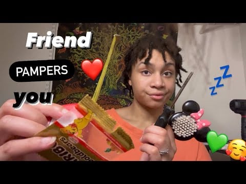 ASMR - Friend Gets Stuff Out Of Your Eye (Bossie)