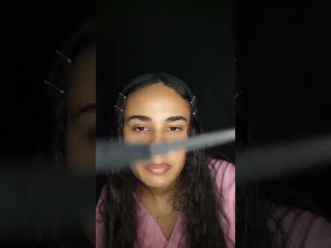 ASMR COLOCANDO GLOSS E BATOM MÁGICO EM VOCÊ!#asmr #viral #triggers #tapping #dormir #short #shorts