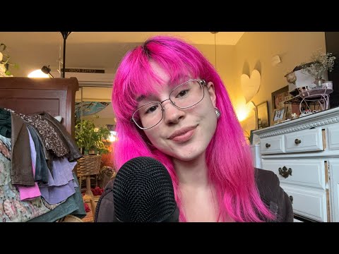 chill asmr live for relaxing, studying, sleeping, etc. (whispering/soft spoken)☁️🫧✨