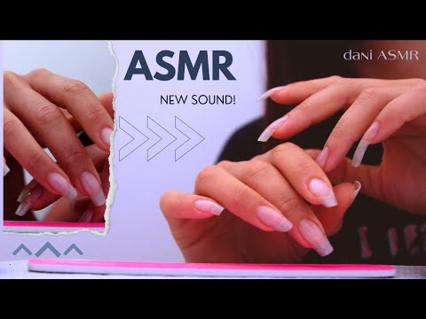 💤 ASMR: nail file SCRATCHING sounds 5D! 😍