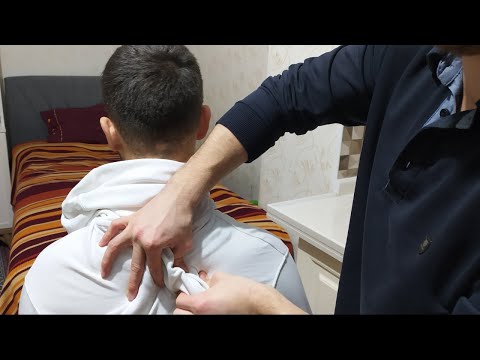 ASMR BACK MASSAGE - NECK MASSAGE