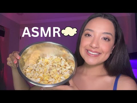 ASMR 🍿Eating popcorn | Ramble