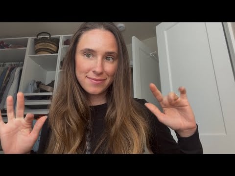 ASMR Tingly Whisper Ramble + Positive Affirmations for the Week 