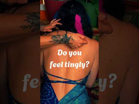 Tingly real person ASMR light touch #asmrmassage #asmr #asmrtracing #realpersonasmr #relaxation