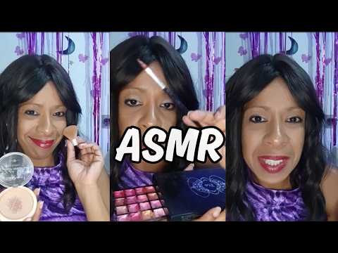 ASMR TE MAQUIANDO PARA ENTREVISTA DE EMPREGO #asmrbr #asmr