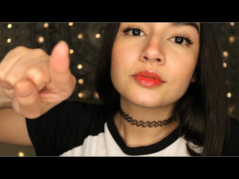 ASMR Tongue Clicking and Finger Tracing