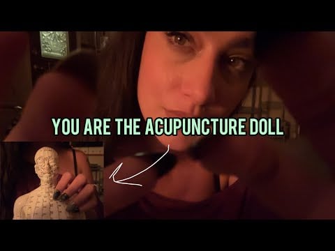 YOU are The Acupuncture Doll POV | Gripping, Scratching & Tapping ASMR