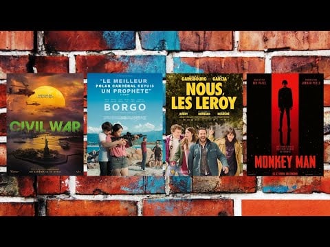 Mon avis sur Civil War, Monkey Man, Nous Les Leroy & Borgo (Sans Spoil) - ASMR Français