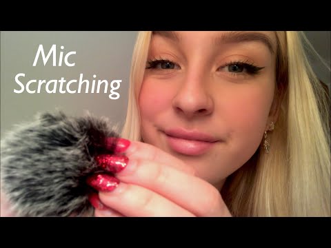 ASMR *intense* mic scratching w/ trigger words✨