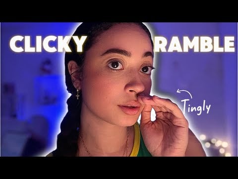 ASMR - BRAIN MELTING CLICKY RAMBLE ( LOFI ) 🧠