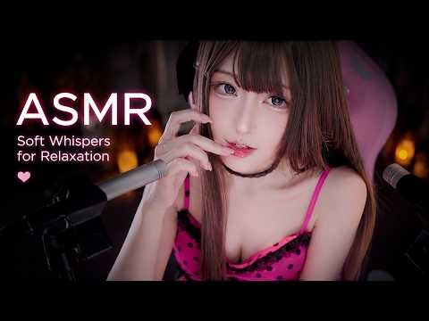 Ultimate Sleep ASMR 💙 Soft Whispering, Ear Picking Sounds & Cozy Relaxation