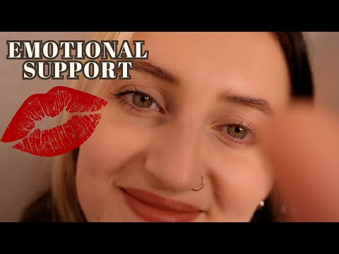 ASMR GIRLFRIEND | Helping You Through a Hard Decision | Kisses, Support, Love