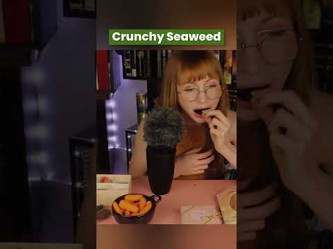 Crunchy seaweed #asmr