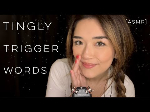 [ASMR] Tingly Trigger Words with the Tascam! (Whispered, hand movements)