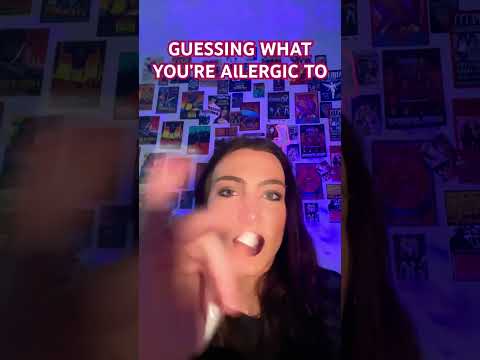 ASMR GUESSING WHAT YOU’RE ALLERGIC TO ✨ #asmrshorts #asmr